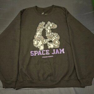 Space Jam 45 Sweater to match with Air Js 11 Space Jam Size XL